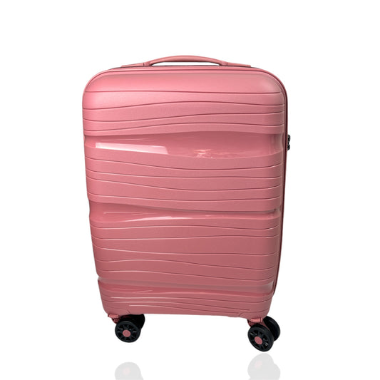 Maleta de Cabina Pequeña Material PP Rosa Nude