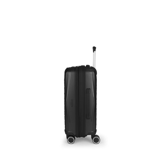 Maleta de Cabina Rígida Gabol Queens Expandible, Ligera, 4 Ruedas Dobles, TSA
