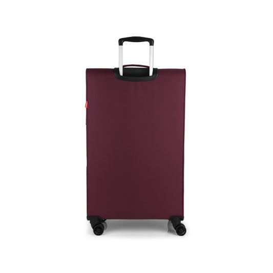 Maleta Grande Gabol Cloud Blanda, Ligera, Expandible, 4 Ruedas Dobles TSA