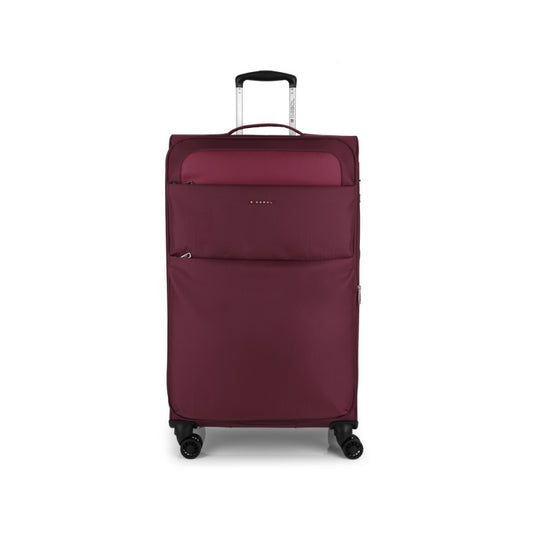 Maleta Grande Gabol Cloud Blanda, Ligera, Expandible, 4 Ruedas Dobles TSA