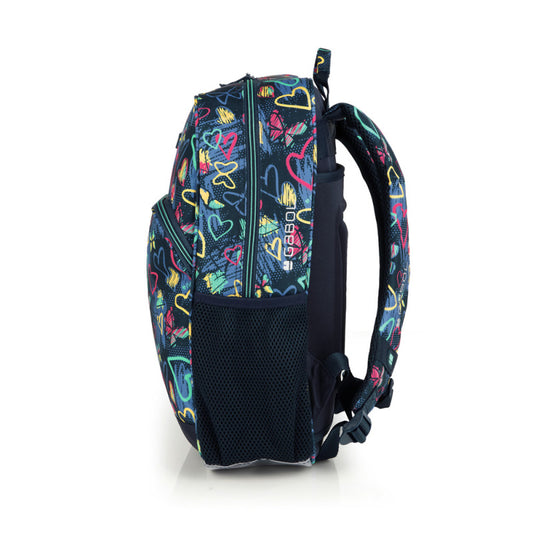 Mochila Escolar Gabol Tizas Adaptable a Carro: Impermeable, Cómoda y Segura