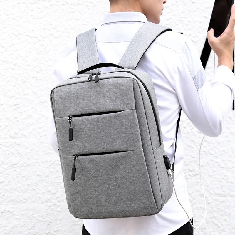 Mochila Portátil Negocio Oficina con acceso USB Universidad
