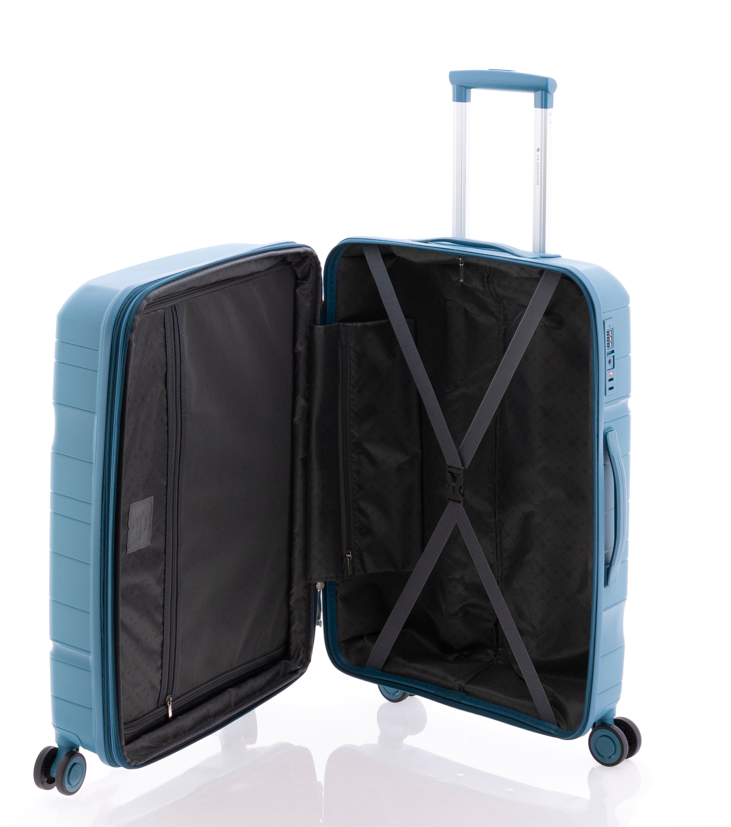 MALETA POLIPROPILENO MEDIANA EXTENSIBLE BOXING GLADIATOR
