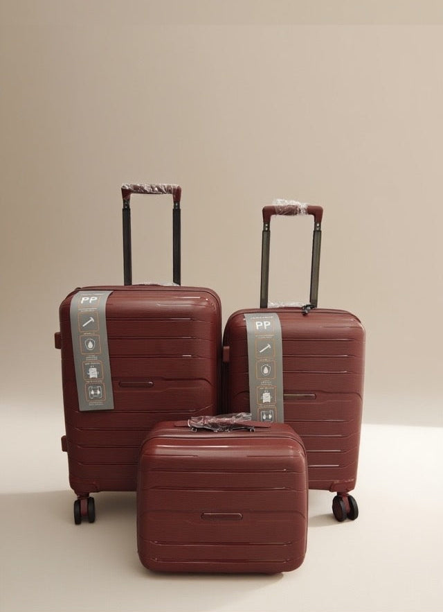 Juego de 3 piezas: maleta de cabina 52cm, maleta de cabina 55cm y neceser Onyx