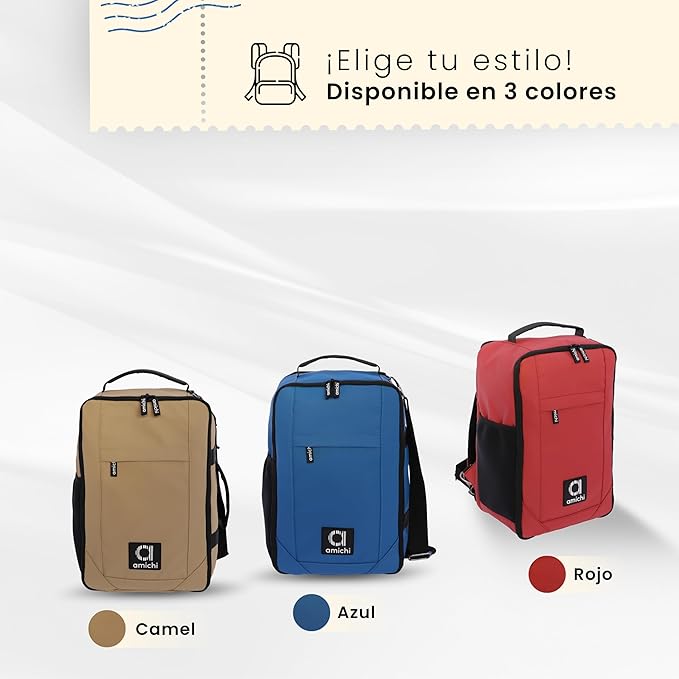 Mochila de viaje para cabina Amichi