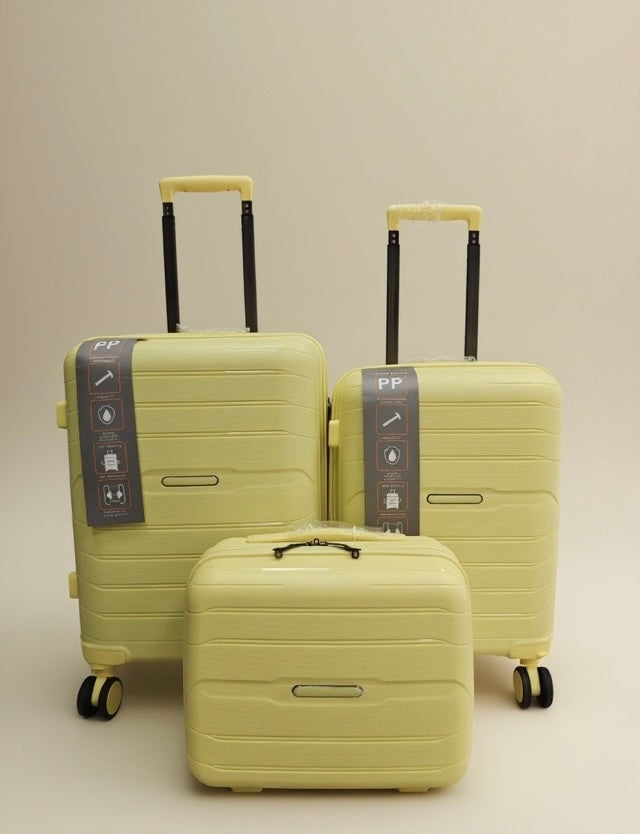 Juego de 3 piezas: maleta de cabina 52cm, maleta de cabina 55cm y neceser Onyx