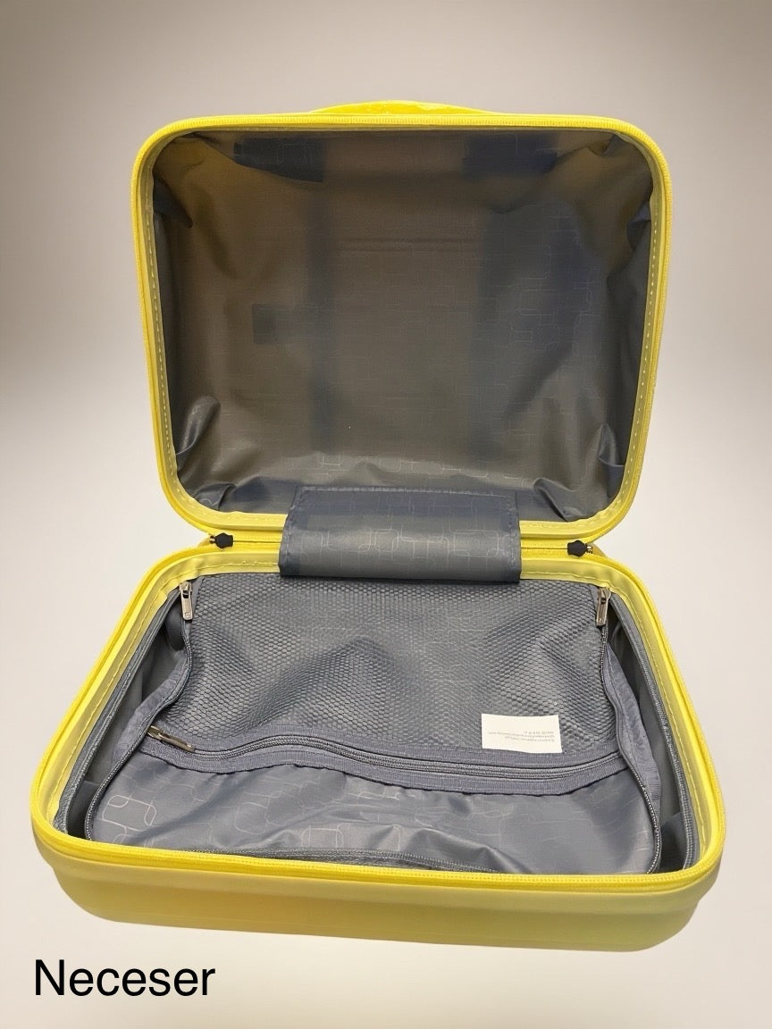 Maleta de viaje 10kg expansible con neceser Onyx