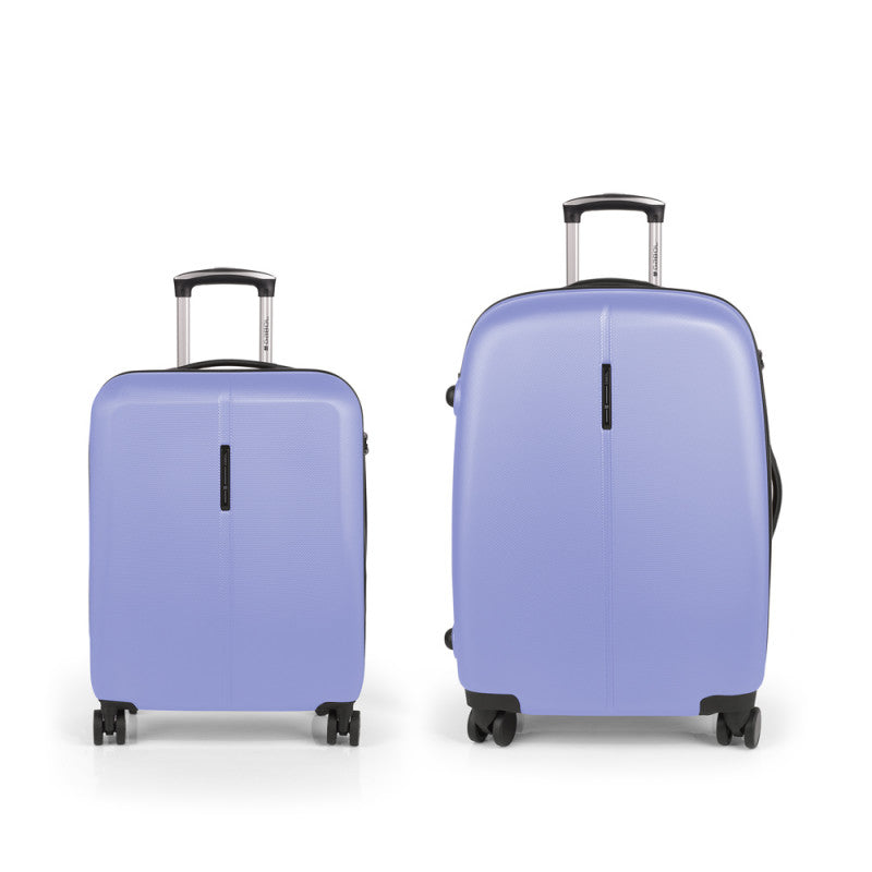 Juego de Maletas (Cabina y mediana) Rígidas Gabol Paradise XP, Expandibles, con 4 Ruedas Dobles