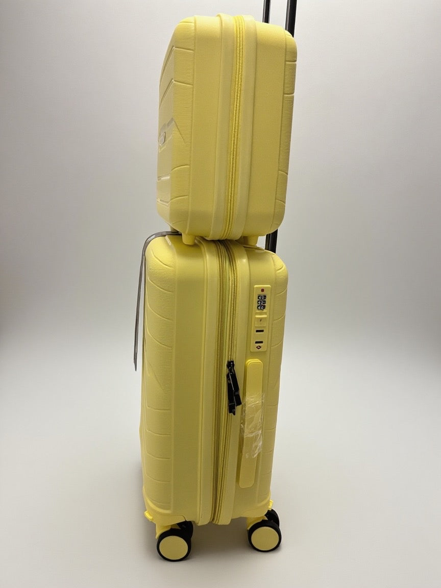 Maleta de viaje 10kg expansible con neceser Onyx