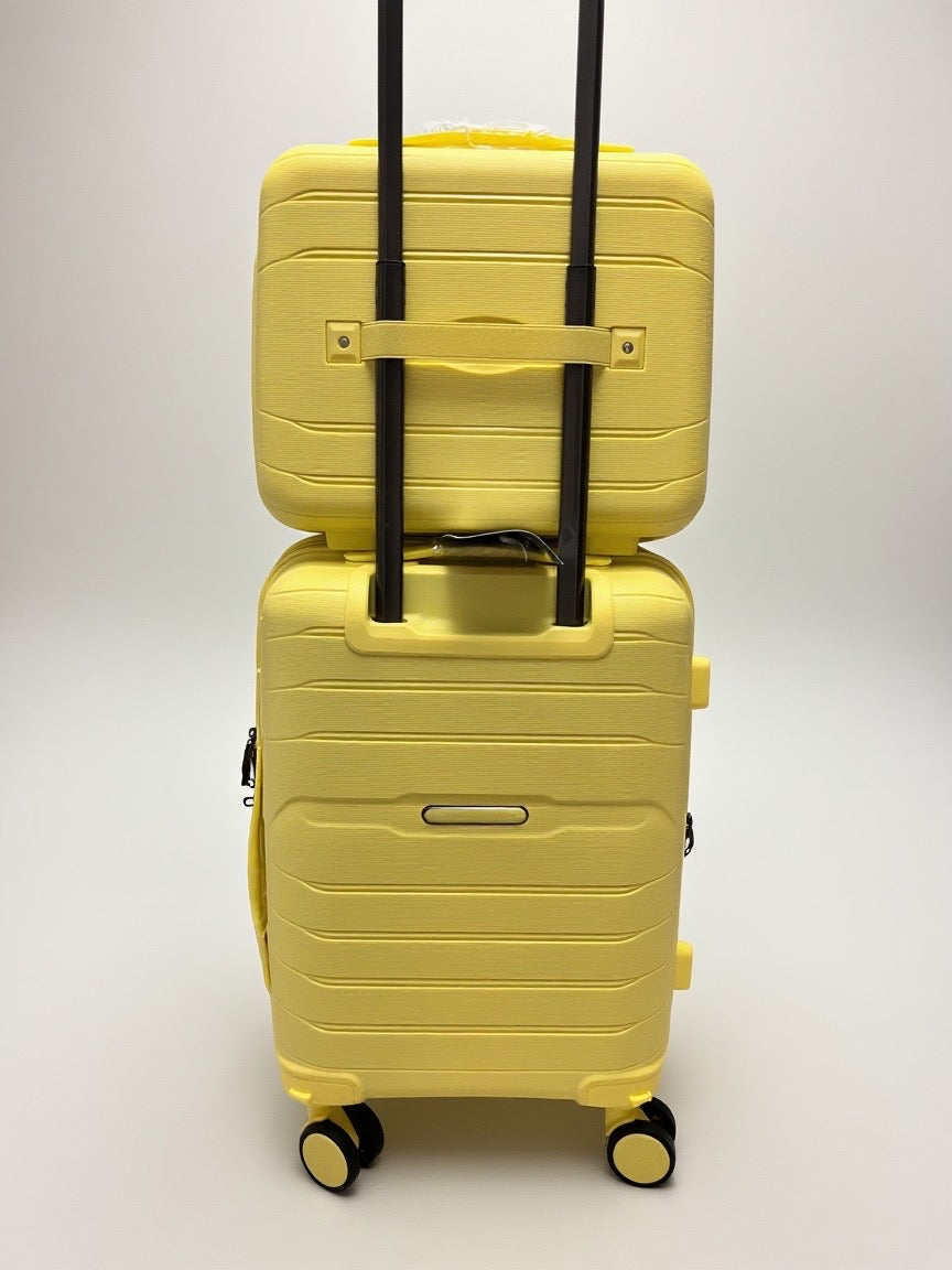 Maleta de viaje 10kg expansible con neceser Onyx