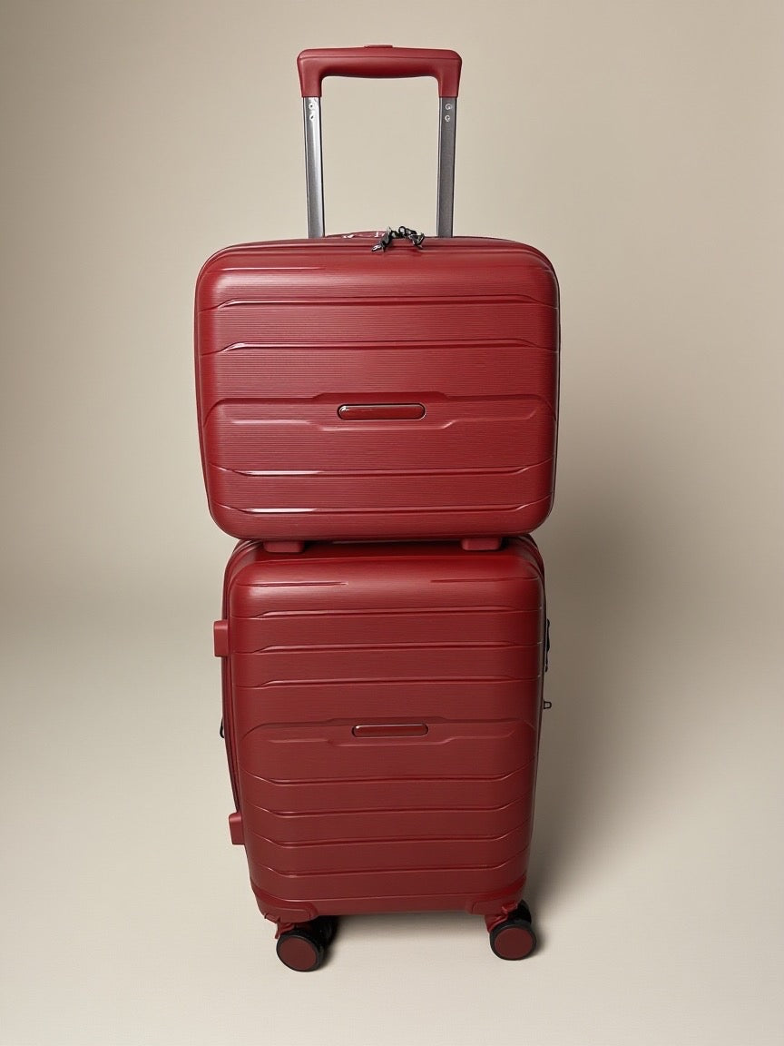 Maleta de viaje 10kg expansible con neceser Onyx