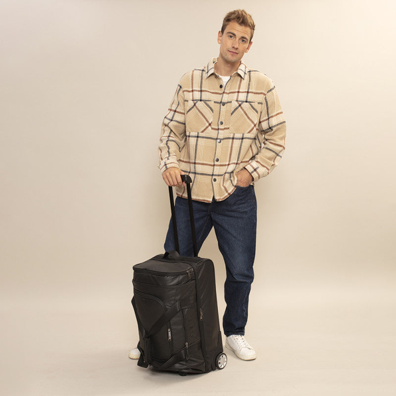 Bolso de Viaje con Ruedas CANADA Gabol: Ligero, Doble Compartimento, 51L