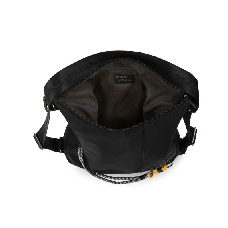 Bolso Mochila Gabol Aisha Moderno Resistente al Agua Libre de PVC Naranja