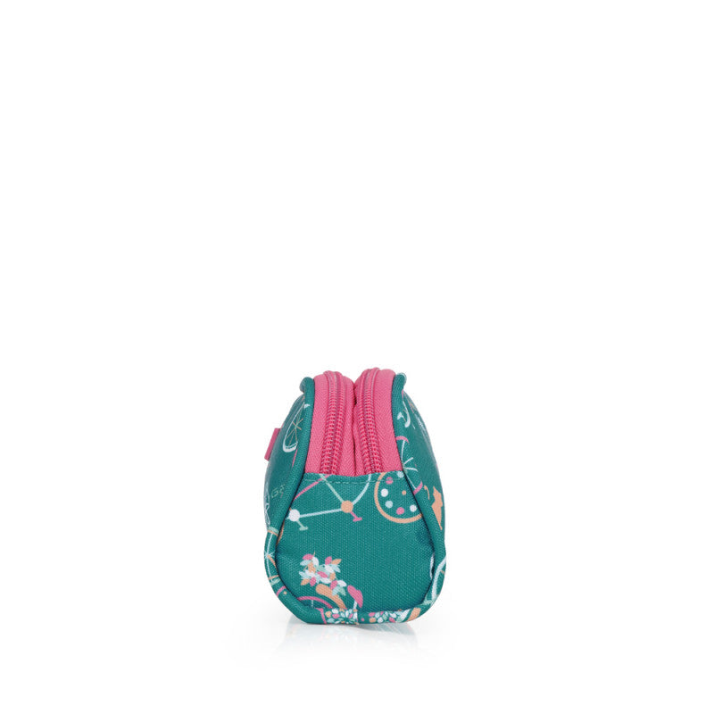 Estuche Doble Fiori Gabol: Organizador Escolar Impermeable, Resistente y Libre de PVC