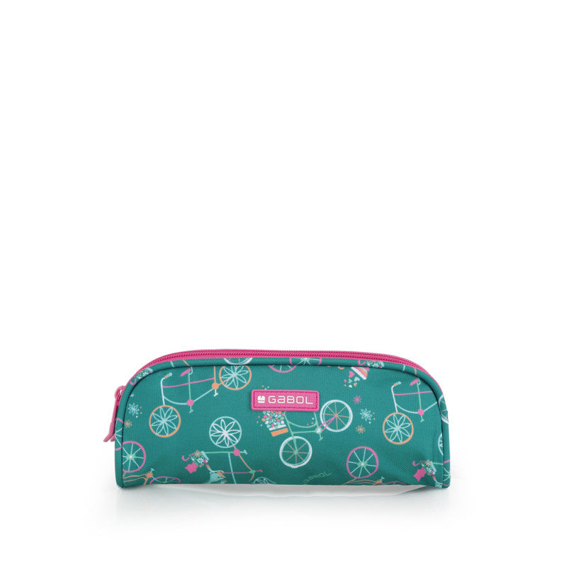 Estuche Doble Fiori Gabol: Organizador Escolar Impermeable, Resistente y Libre de PVC
