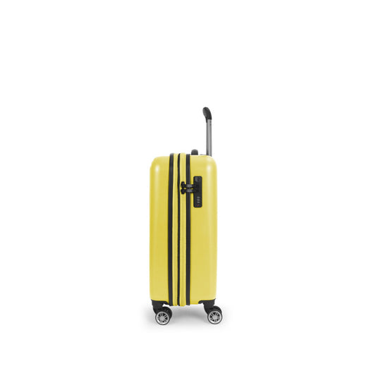 Maleta Cabina Gabol Future Plus Rígida Expandible, 4 Ruedas Dobles, Cerradura Combinada
