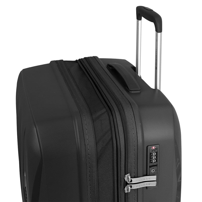 Maleta Cabina Rígida Gabol INFINITY Expandible, Ligera, 4 Ruedas Dobles, Cerradura TSA