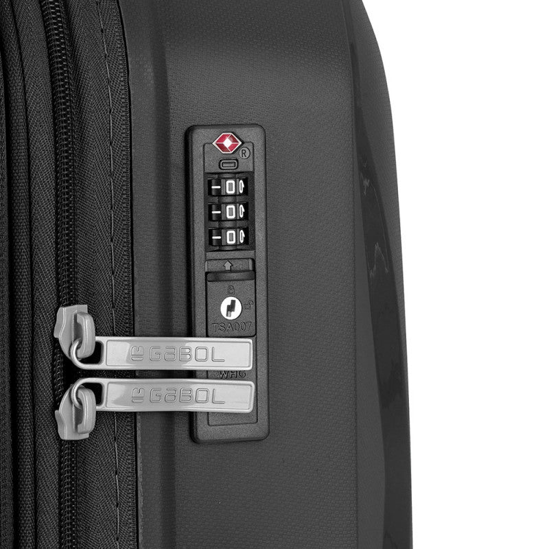 Maleta Cabina Rígida Gabol INFINITY Expandible, Ligera, 4 Ruedas Dobles, Cerradura TSA