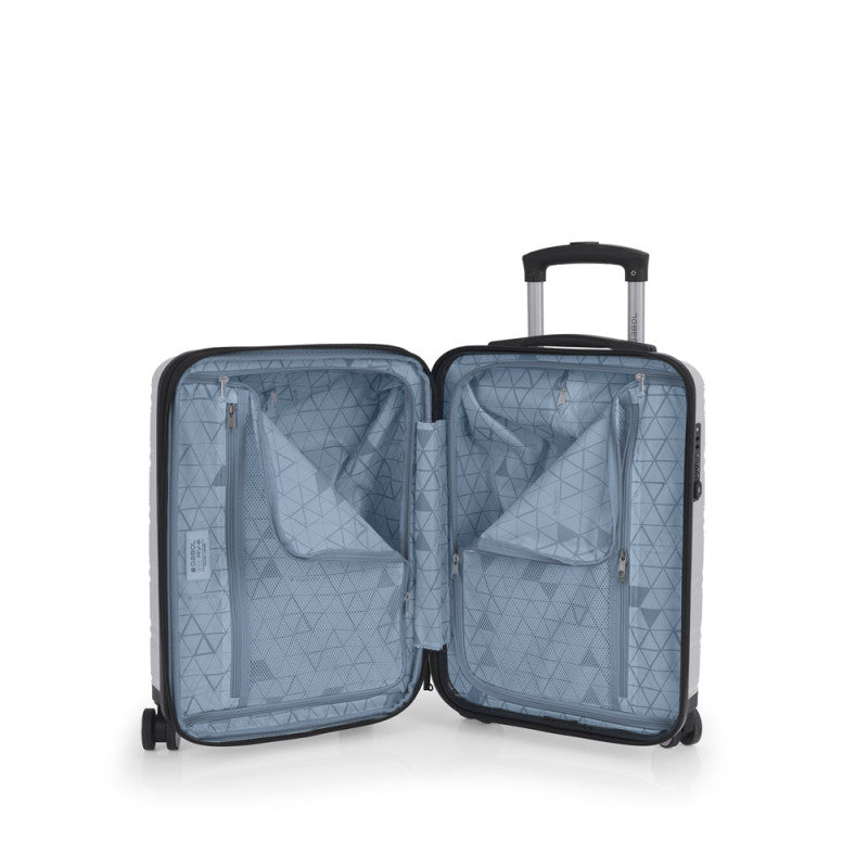 Maleta Gabol Rígida Expandible UYIKO con Ruedas Dobles y Cerradura TSA