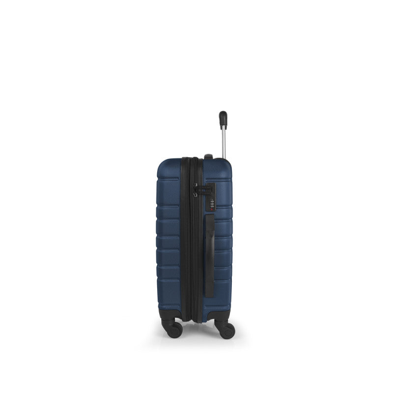 Maleta de Cabina Gabol ZERO Ligera Expandible, Cerradura Combinación, 4 Ruedas