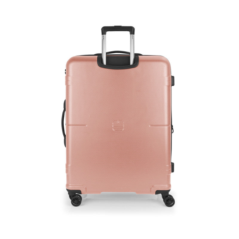 Maleta de Viaje Rígida Gabol BARI Grande Expandible, 4 Ruedas Dobles, TSA