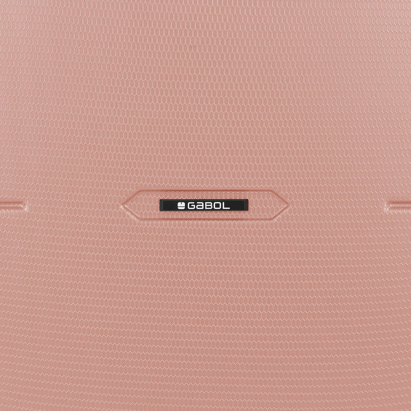 Maleta de Viaje Rígida Gabol BARI Grande Expandible, 4 Ruedas Dobles, TSA