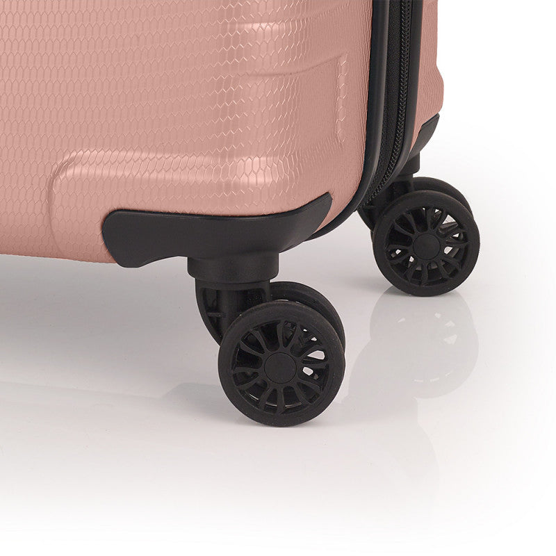 Maleta de Viaje Rígida Gabol BARI Grande Expandible, 4 Ruedas Dobles, TSA
