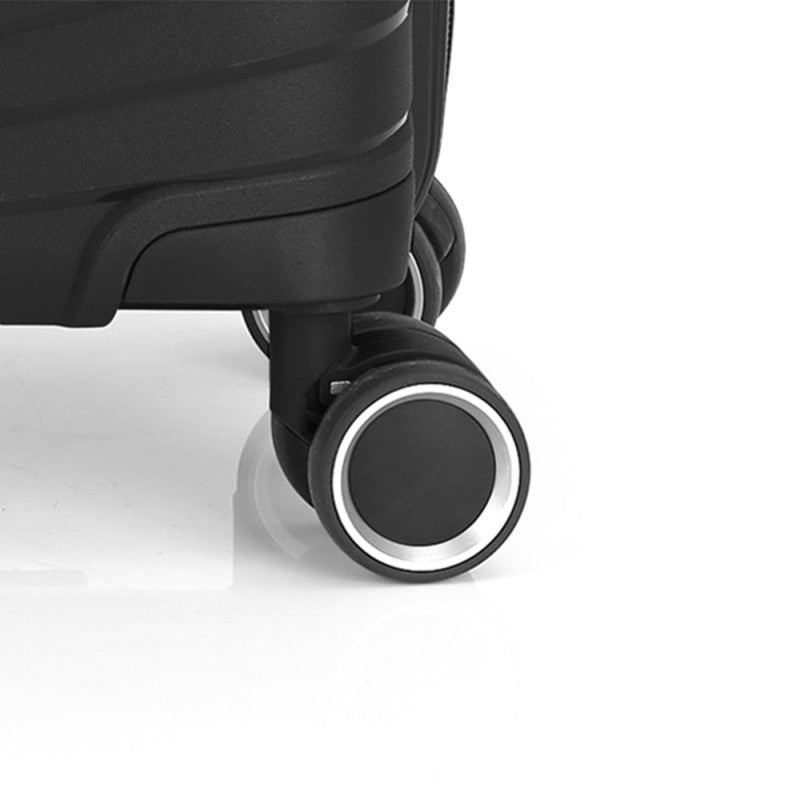 Maleta Grande KIBA Expandible Rígida con Cerradura TSA y 4 Ruedas Dobles