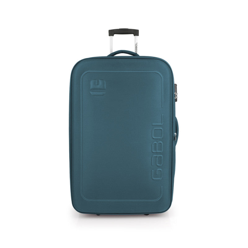 Maleta Grande Gabol ORBIT Expandible, 2 Ruedas, Segura y Ligera para Viaje
