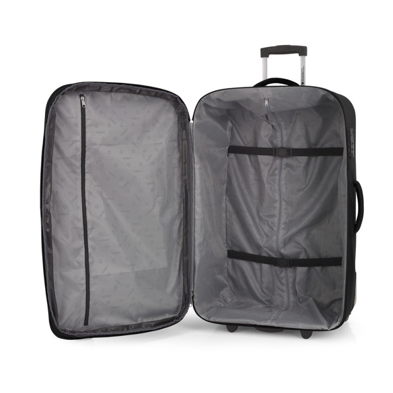 Maleta Grande Gabol ORBIT Expandible, 2 Ruedas, Segura y Ligera para Viaje