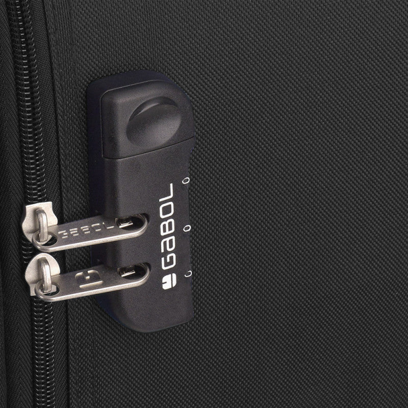 Maleta Grande Gabol ORBIT Expandible, 2 Ruedas, Segura y Ligera para Viaje