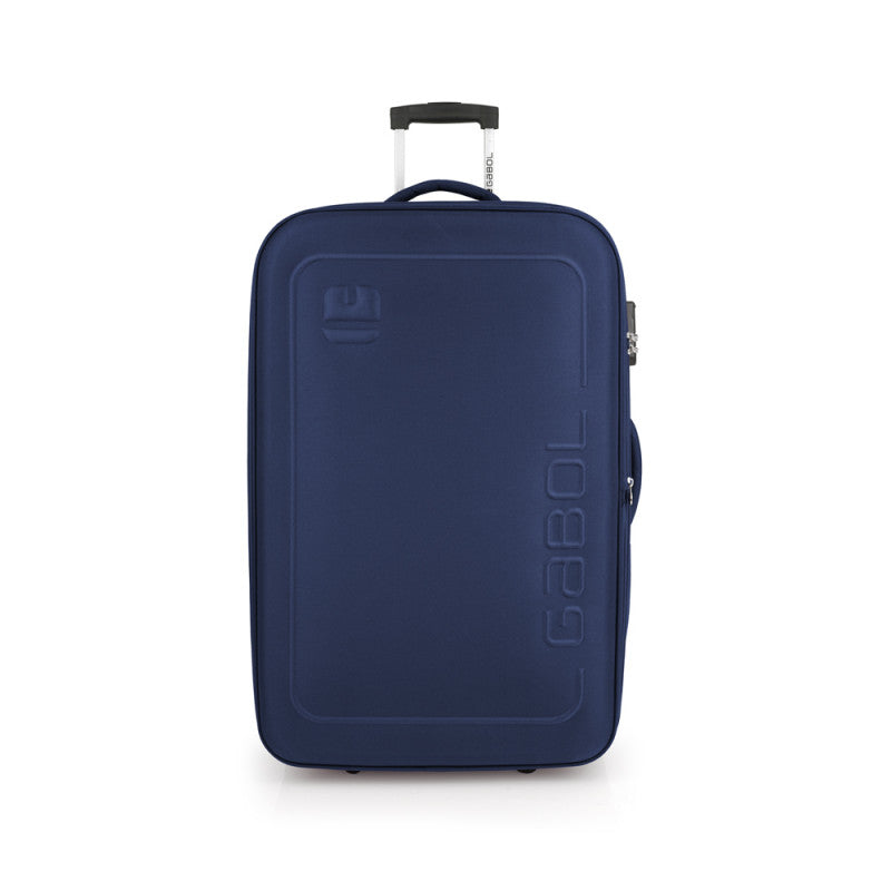 Maleta Grande Tela Gabol ORBIT Expandible, 2 Ruedas, Segura y Ligera para Viajar