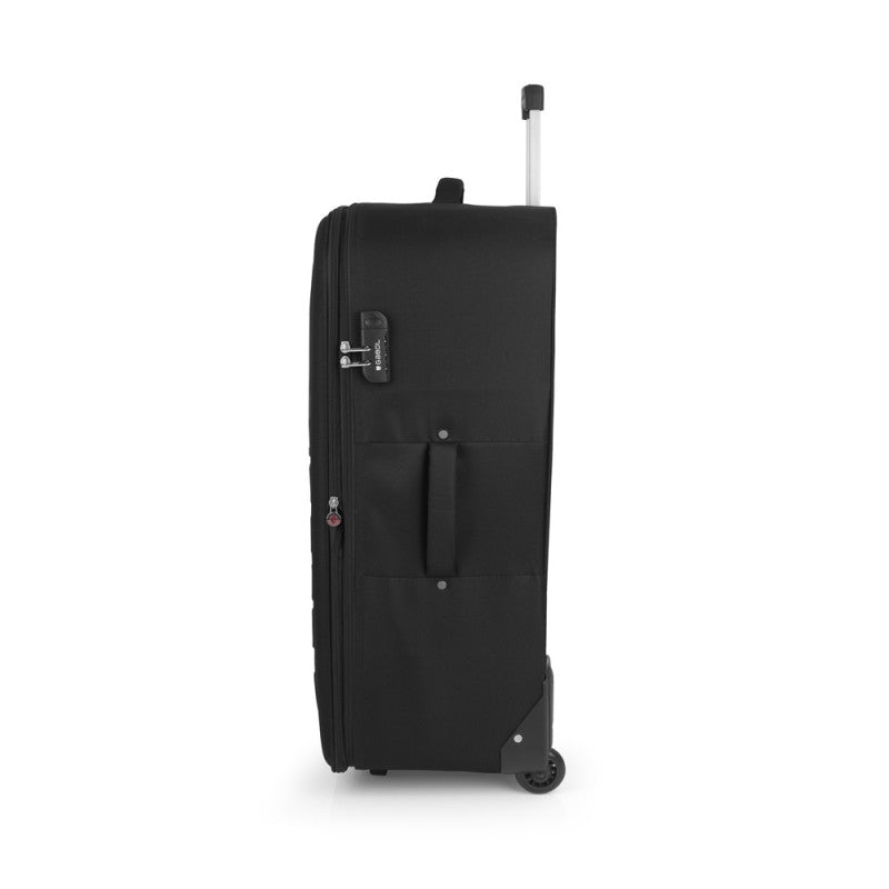 Maleta Grande Gabol ORBIT Expandible, 2 Ruedas, Segura y Ligera para Viaje