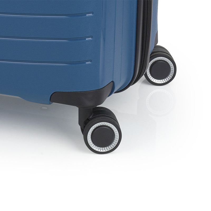 Maleta Grande SHINYUU Rígida Expandible 4 Ruedas Dobles Cerradura TSA