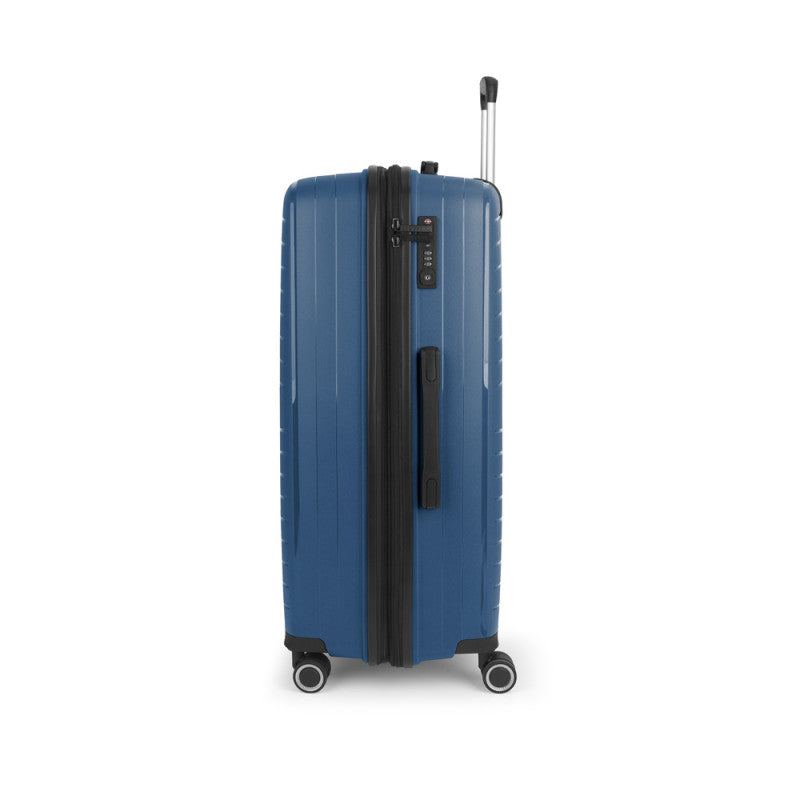 Maleta Grande SHINYUU Rígida Expandible 4 Ruedas Dobles Cerradura TSA