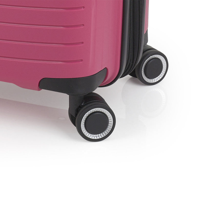 Maleta Grande SHINYUU Rígida Expandible 4 Ruedas Dobles Cerradura TSA