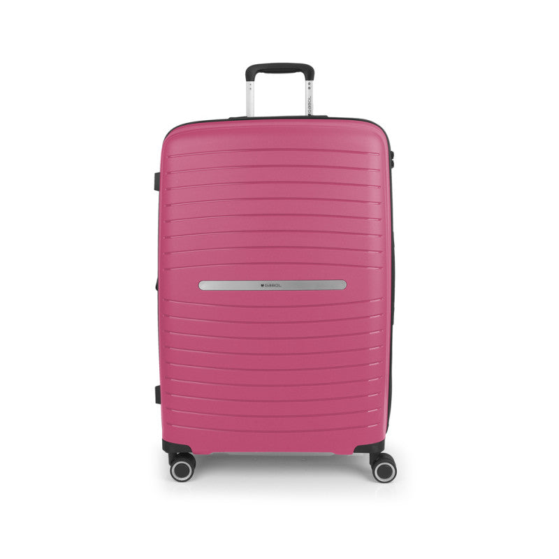 Maleta Grande SHINYUU Rígida Expandible 4 Ruedas Dobles Cerradura TSA