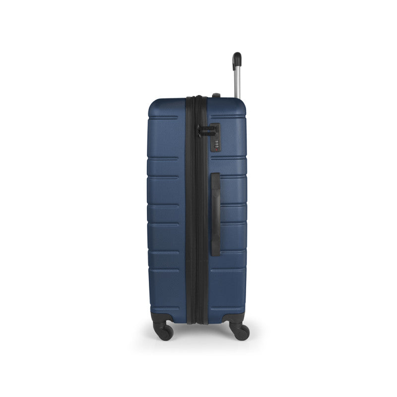 Maleta Grande Gabol ZERO Expandible Ligera con Cerradura Combinación y 4 Ruedas