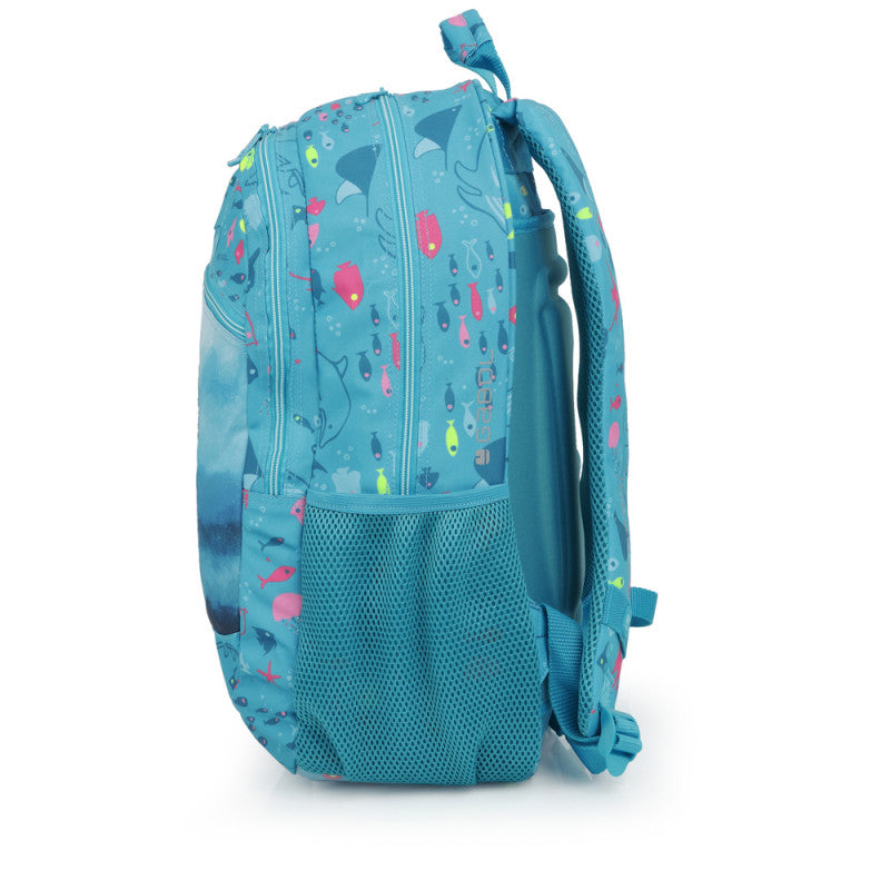 Mochila Escolar Gabol ACQUA Adaptable Carro 15.6 Pulgadas Reforzada Poliéster