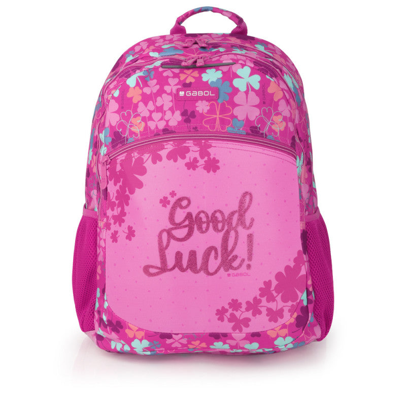 Mochila Escolar Gabol CLOVER Adaptable Carro 15.6 Pulgadas Reforzada Compartimentos Dobles