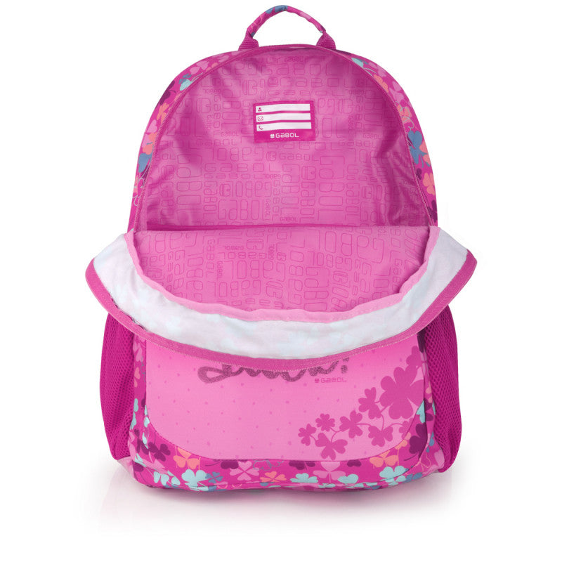 Mochila Escolar Gabol CLOVER Adaptable Carro 15.6 Pulgadas Reforzada Compartimentos Dobles