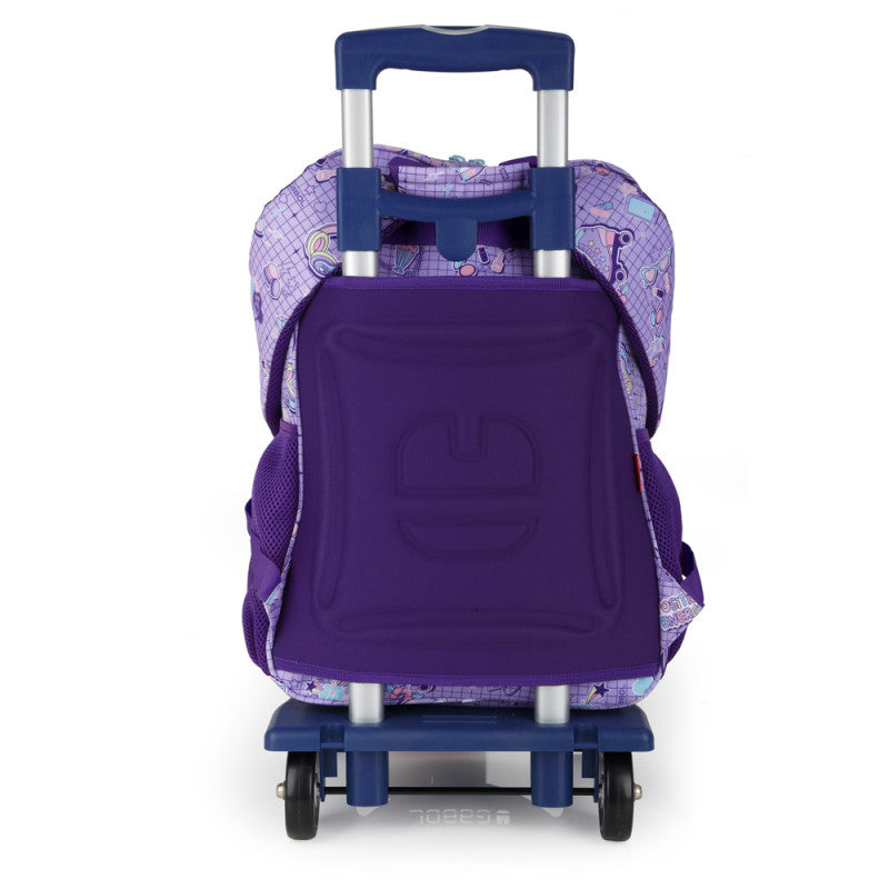 Mochila escolar adaptadora a carro FUNNY resistente al agua