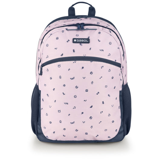 Mochila Escolar Gabol ICON Adaptable a Carro: Doble, Acolchada, Impermeable y Duradera