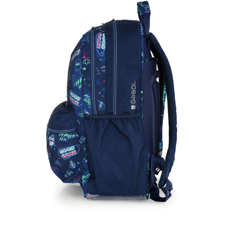 Mochila Escolar Gabol Loot Adaptable a Carro con Diseño Divertido y Resistente