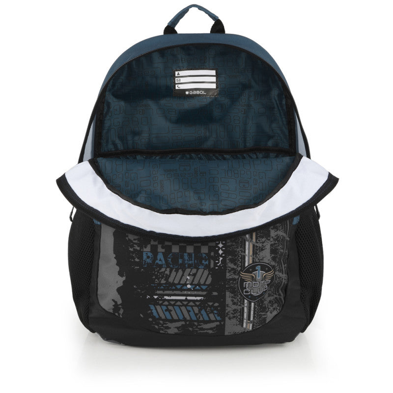 Mochila Escolar Gabol ROAD Adaptable a Carro con Doble Compartimento