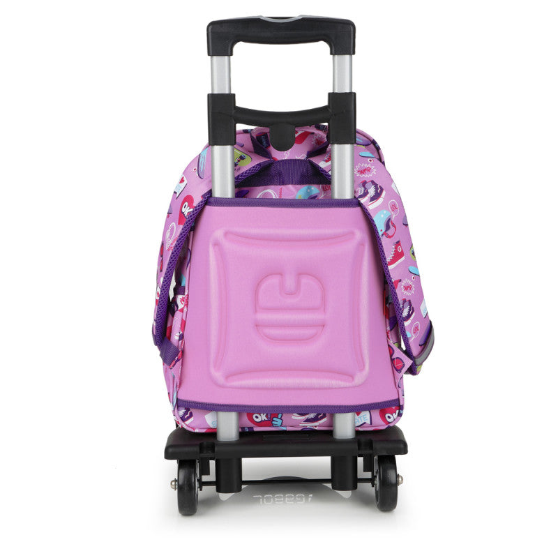Mochila Escolar Gabol Roller Adaptable a Carro: Ergonómica, Ligera y Gran Capacidad