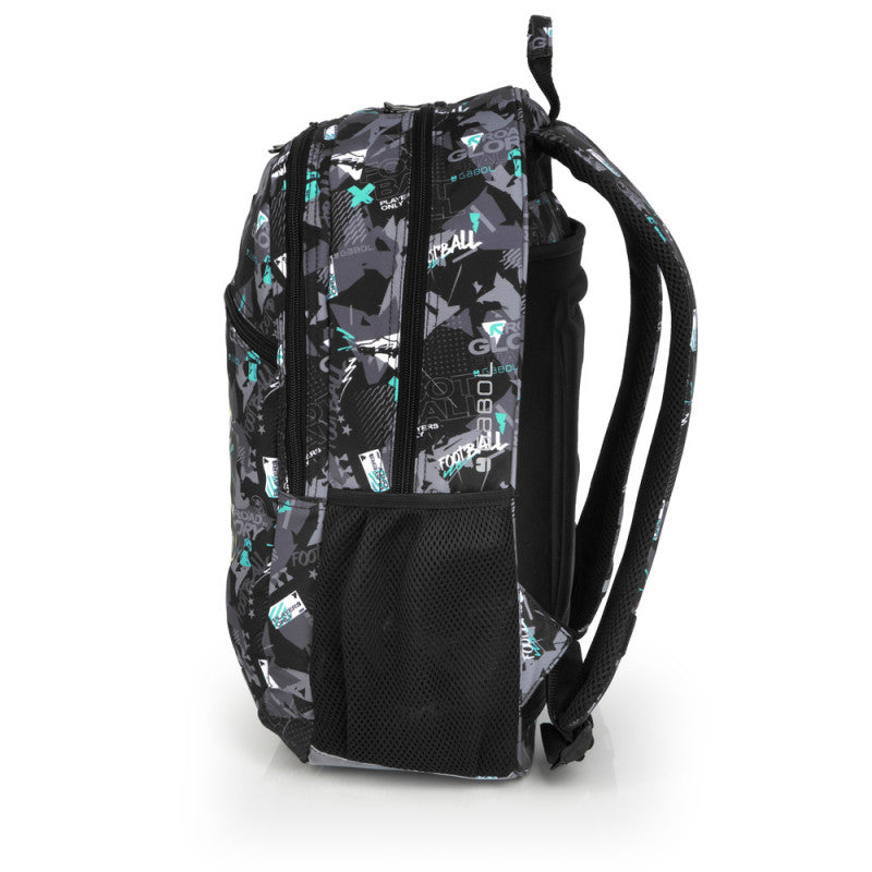 Mochila Escolar Gabol SCORE Adaptable a Carro, Gran Capacidad, Acolchada