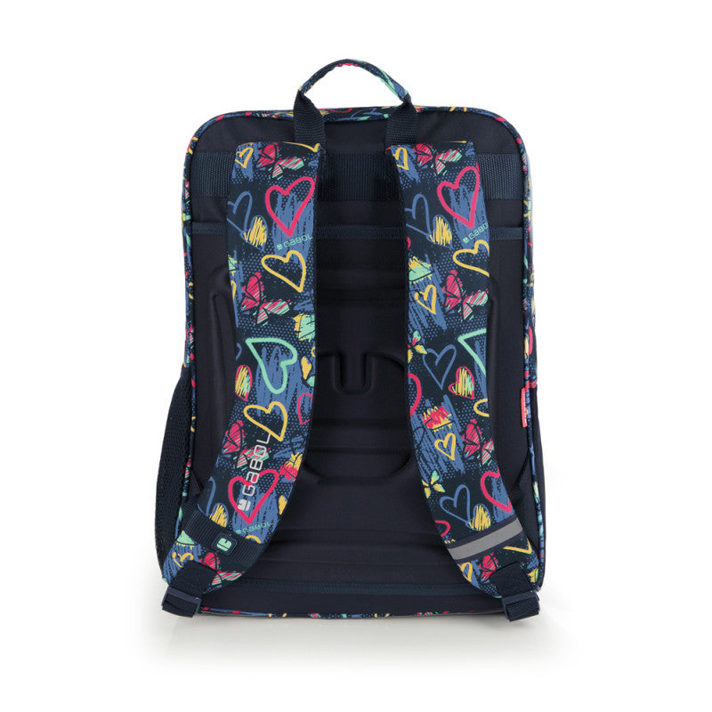 Mochila Escolar Gabol Tizas Adaptable a Carro: Impermeable, Cómoda y Segura