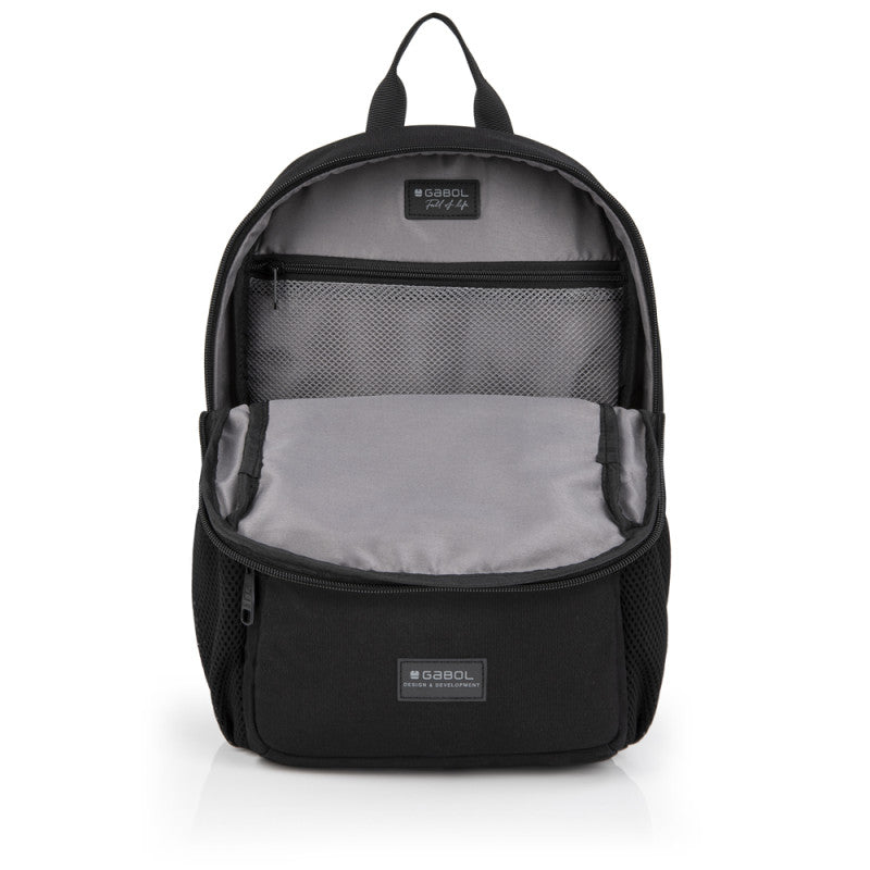 Mochila Bandolera DAREK Gabol Negra: Compacta, Práctica, Elegante, Sin PVC