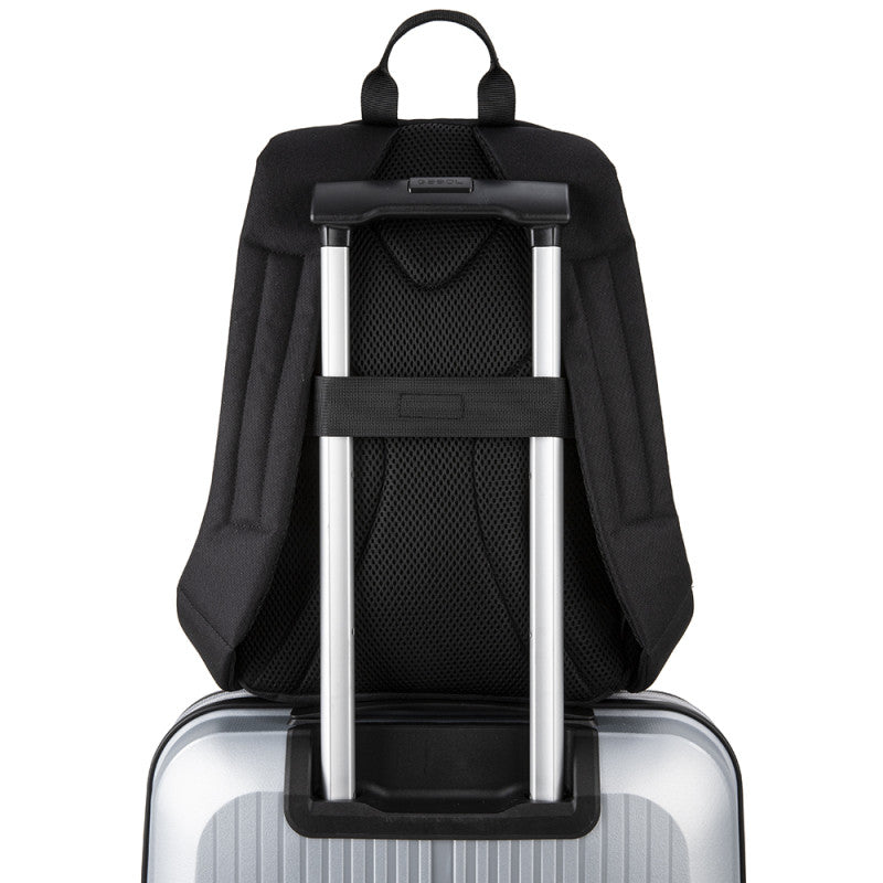 Mochila Bandolera DAREK Gabol Negra: Compacta, Práctica, Elegante, Sin PVC